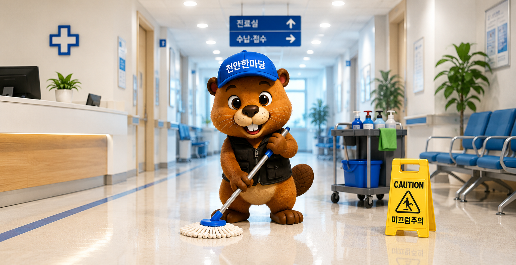 청소 배경
